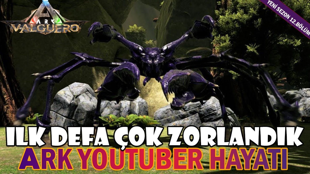 🦀 İLK DEFA ÇOK ZORLANDIK ! ( DEV YENGEÇ ) / ARK YOUTUBER HAYATI #12  @HanKanaL