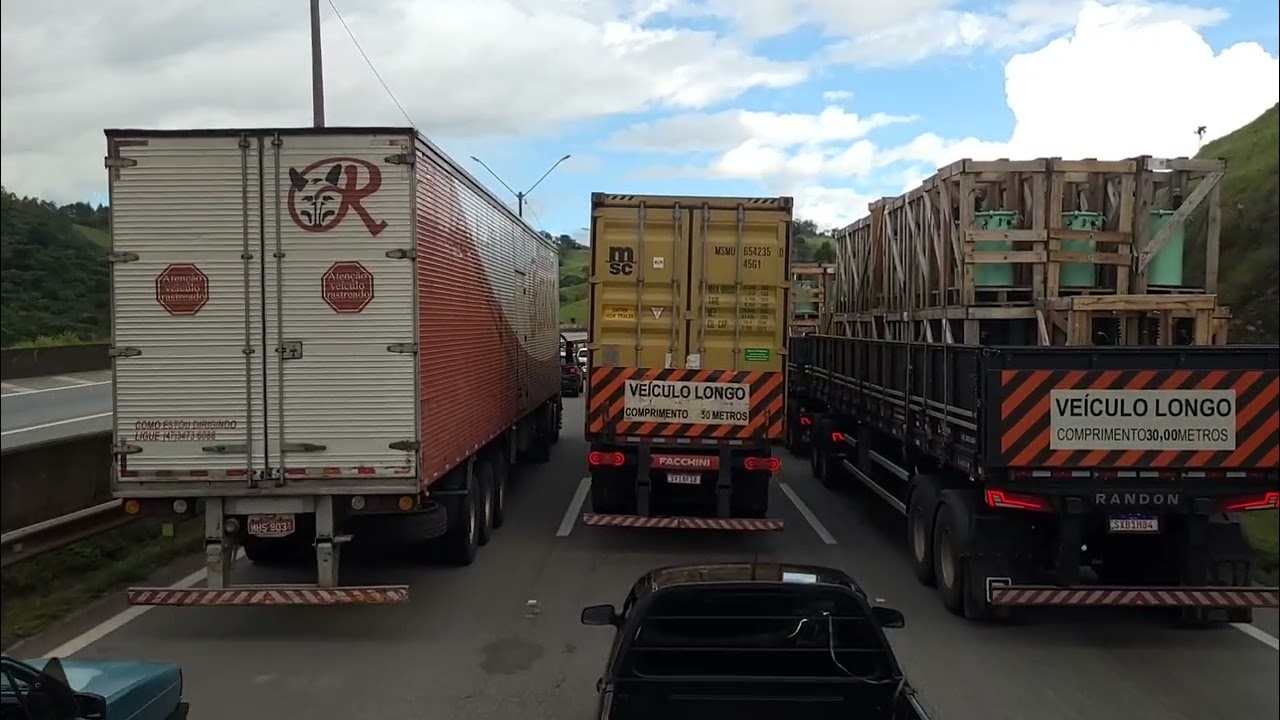 《EP203》TRÂNSITO LENTO ENTRE ITAPEVA MG E CAMANDUCAIA BR381