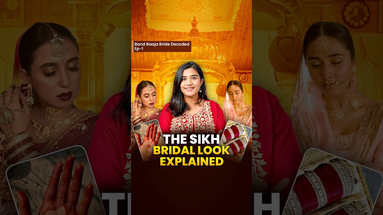 The Traditional Sikh Bride #sikhism #sikhwedding #sikhculture #sikhmusic #sikh #sikhismhistory #yt