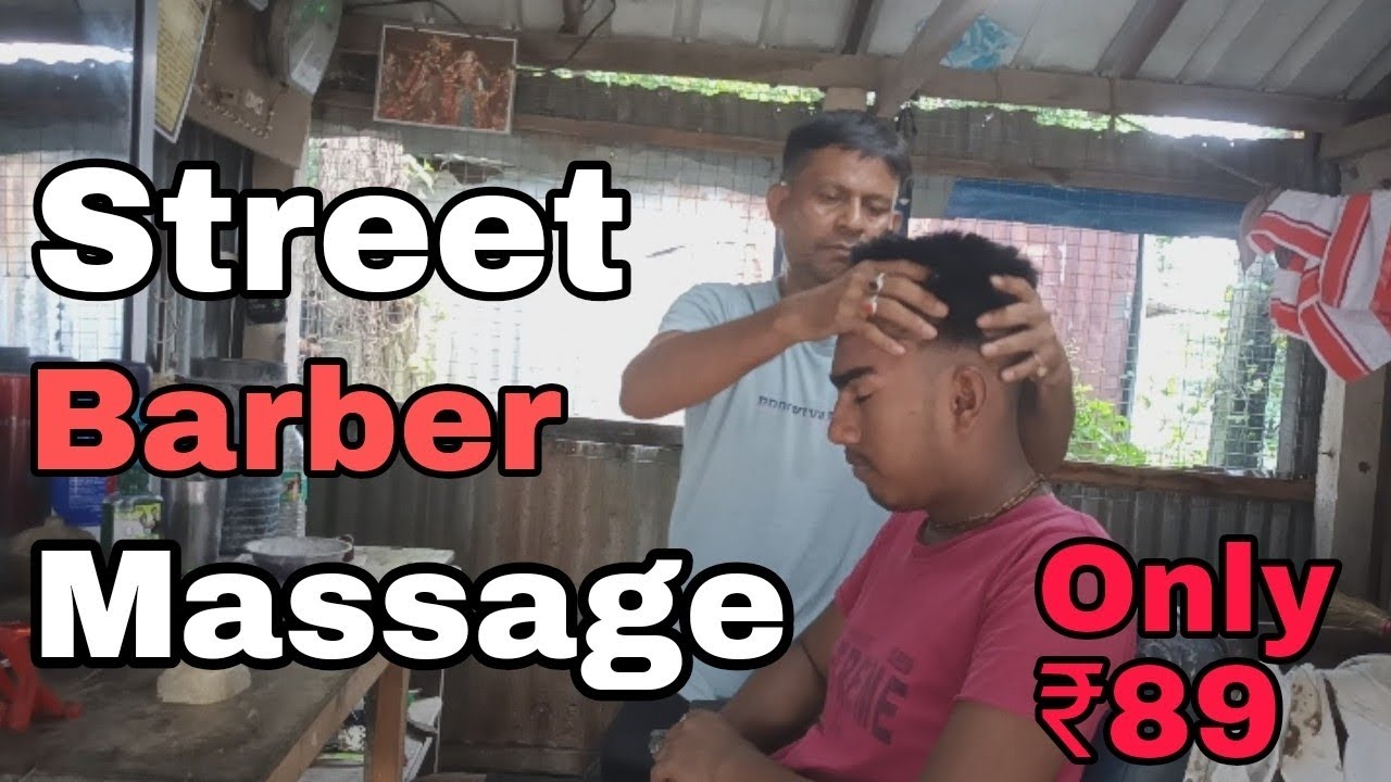 💆‍♂️Barber chair comfort meets healing hands, massage that restores balance💆‍♂️