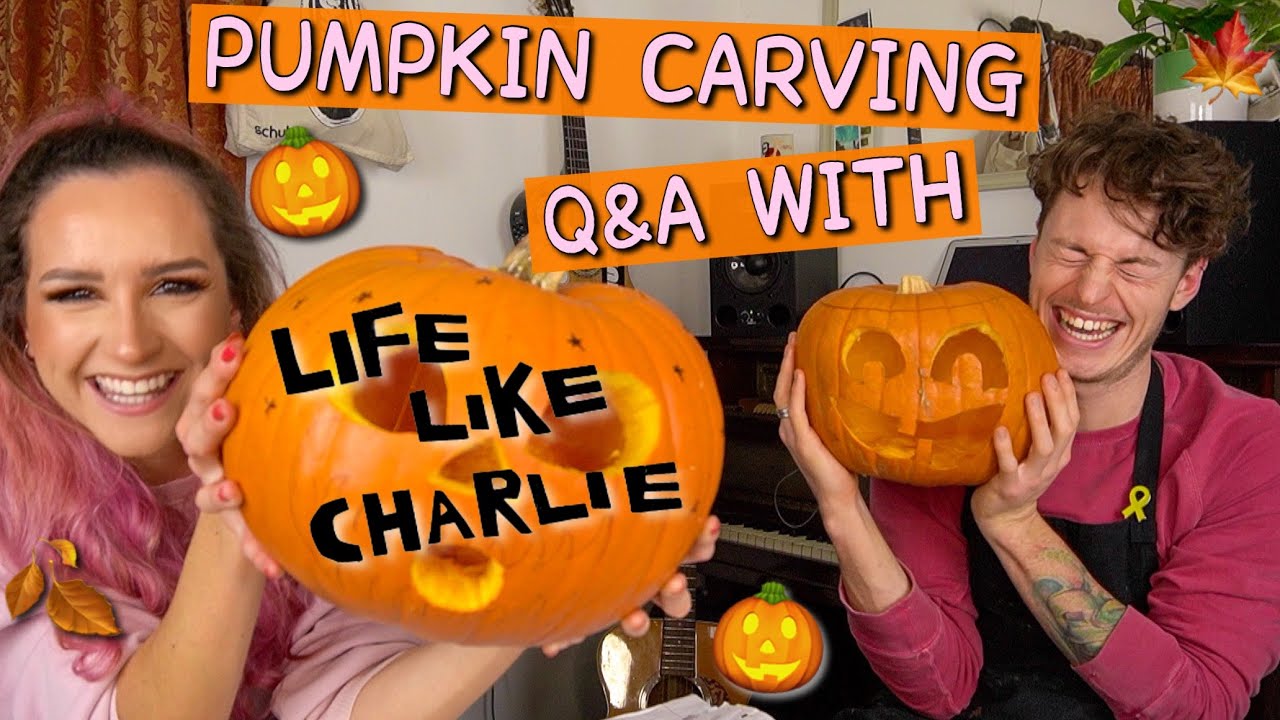 PUMPKIN CARVING Q&A with Life Like Charlie