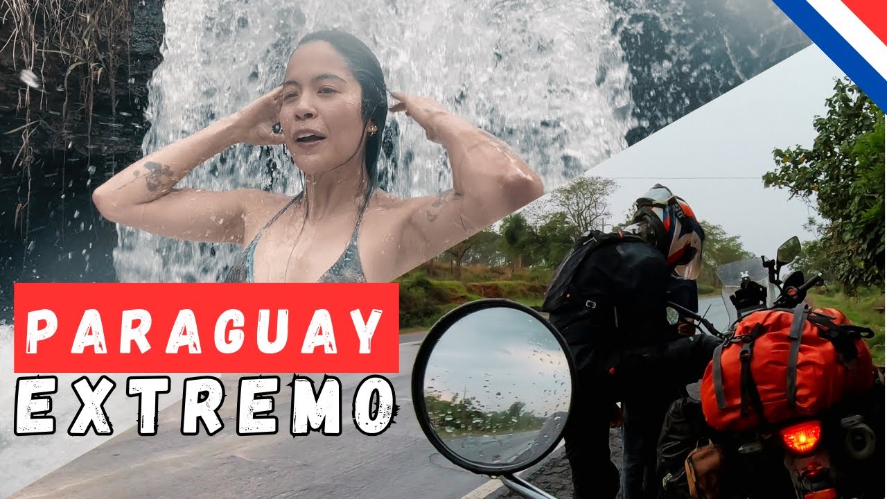 LUGAR SECRETO DE PARAGUAY 🇵🇾 Pareja motera viajando por #sudamerica 🏍️ T2 - Ep 25