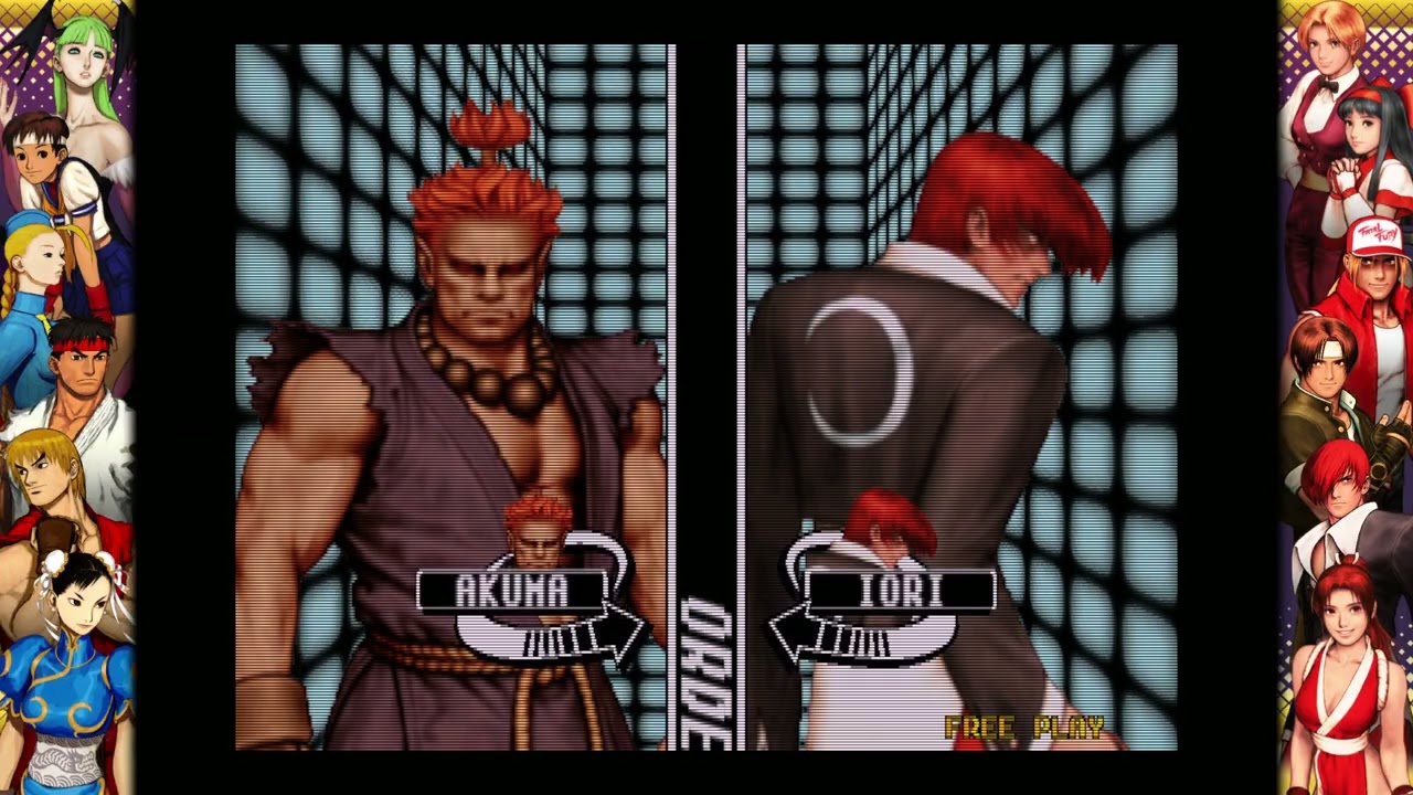 Capcom Fighting Collection 2: CAPCOM VS SNK 1 PRO SHIN AKUMA BOSS FIGHT! MAX DIFFICULTY!