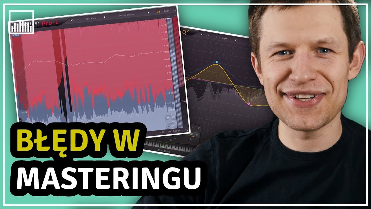 4 największe błędy podczas MASTERINGU