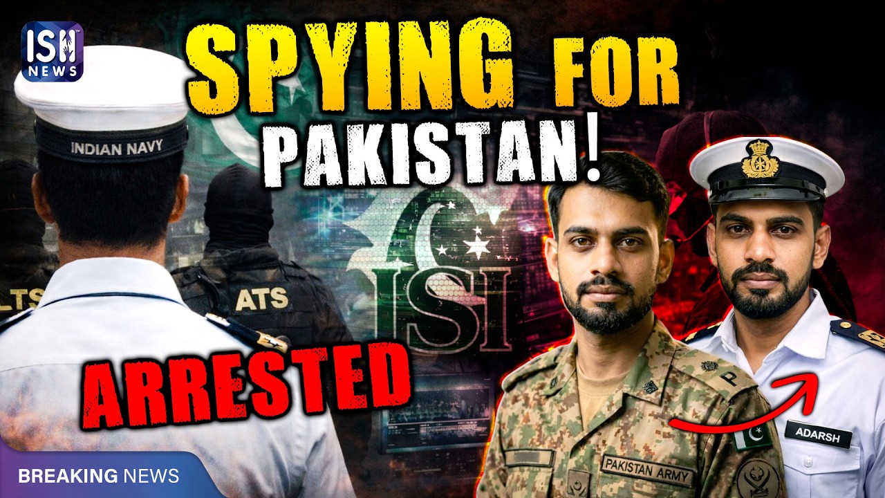 Indian Navy Sailor Arrested for Sending Information to Pakistan | ISH News