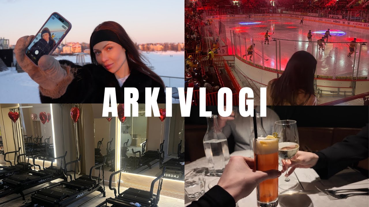Vlogi: Yllätyssynttärit, treeniä, jääkiekkopeli ja aikaa ystävien kanssa 💕