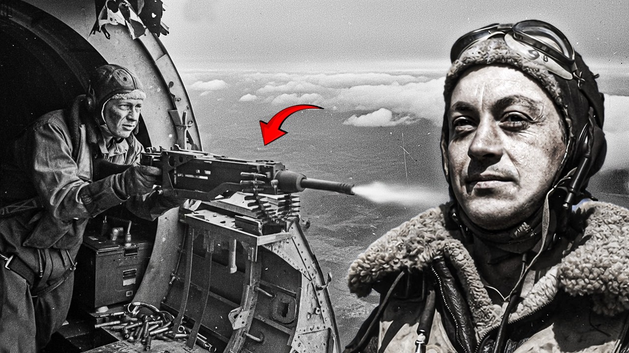 The Germans Thought the Bomber Was Empty… Then Its Tail Gunner Woke Up