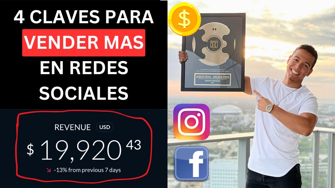 4 Claves para VENDER en las Redes Sociales? (Curso GRATIS de Ventas y Marketing Digital)