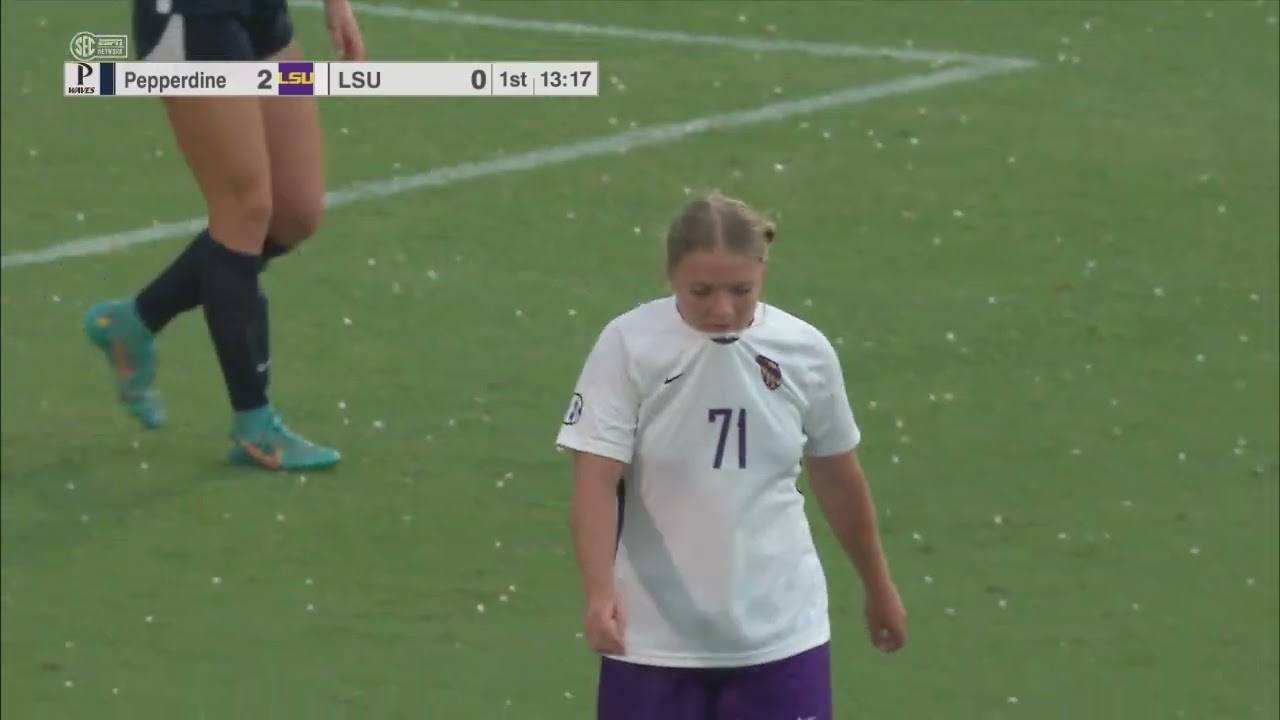 LSU Soccer vs. Pepperdine Highlights