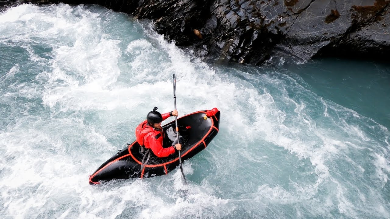 Packrafting Landquart (Switzerland, June 2018)