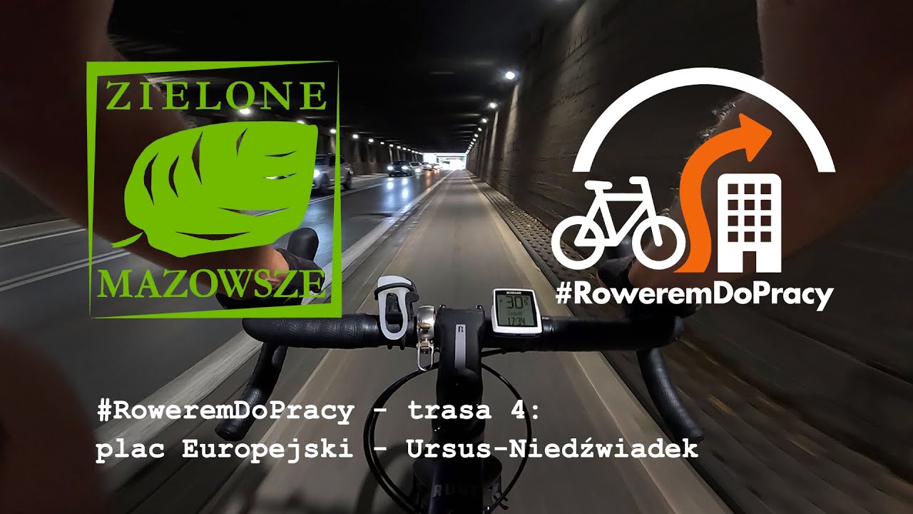#RoweremDoPracy - trasa 4: plac Europejski - Ursus-Niedźwiadek