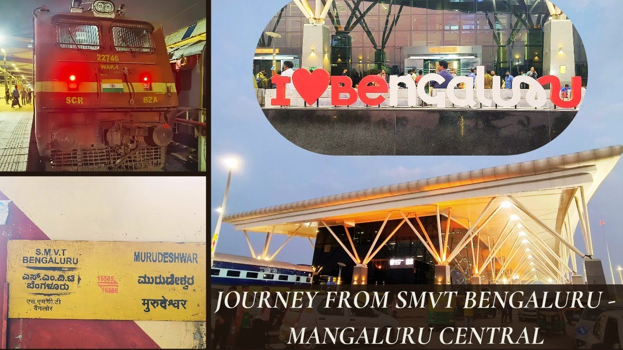 Journey from SMVT Bengaluru - Mangaluru Central on  SMVT Bengaluru - Murdeshwar Express (16585)