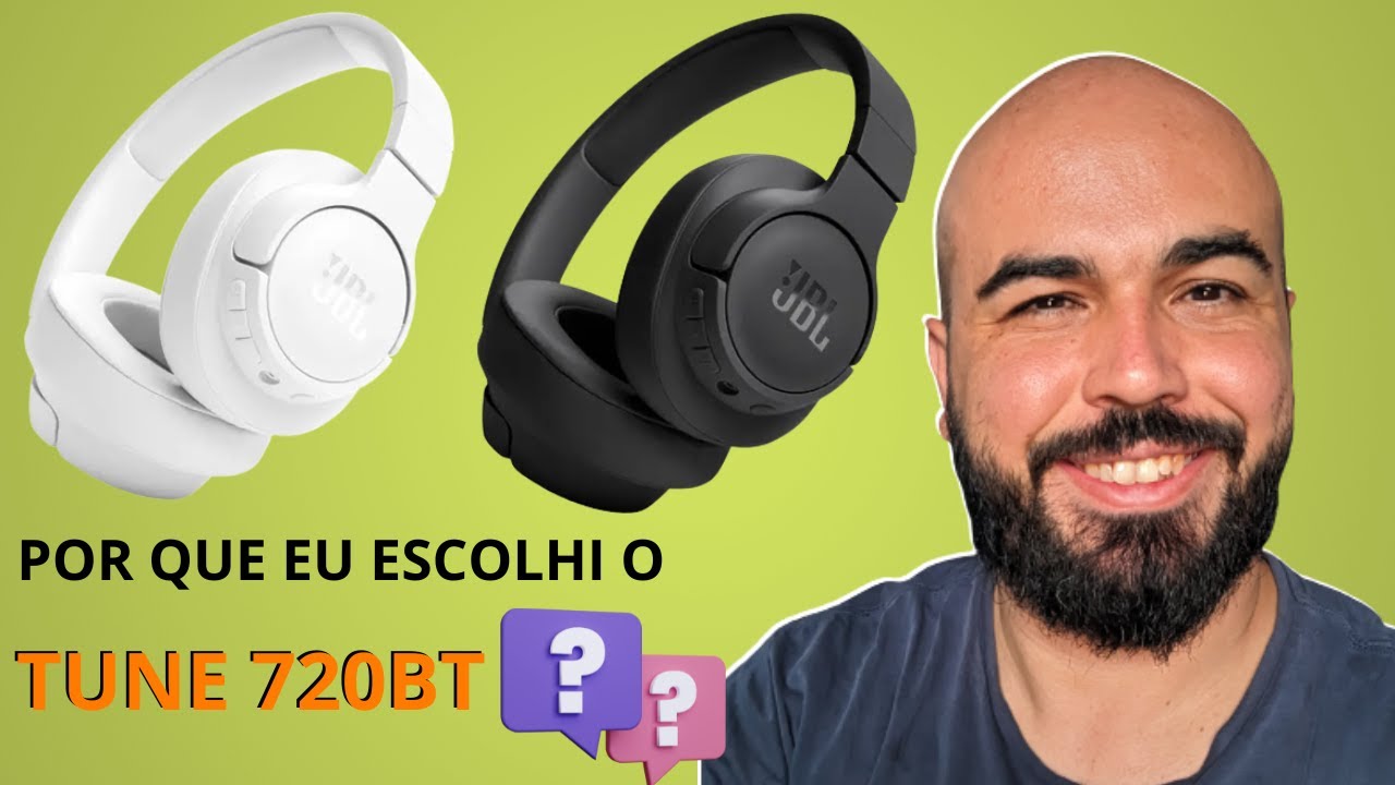 POR QUE EU ESCOLHI O JBL TUNE 720 BT | FONE BLUETOOTH CHEIO DE RECURSOS E BATERIA DE LONGA DURAÇÃO