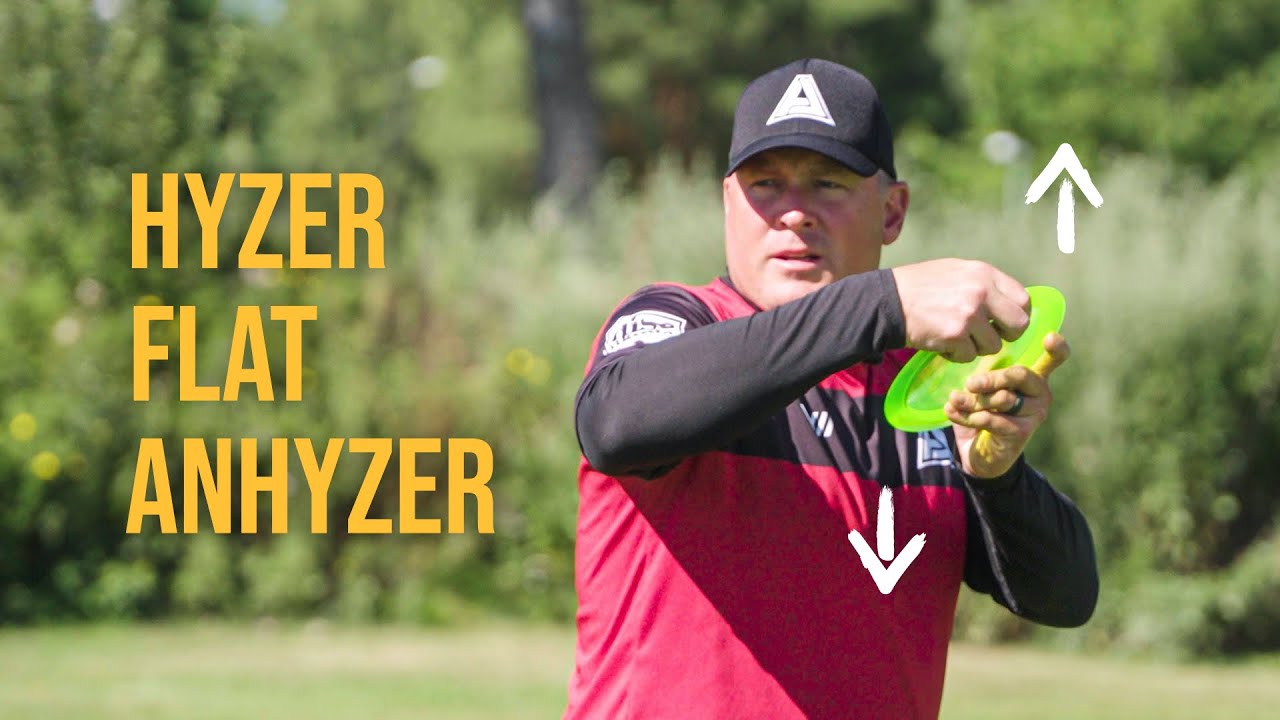 Basic angles of disc golf explained: Hyzer, Anhyzer and Flat