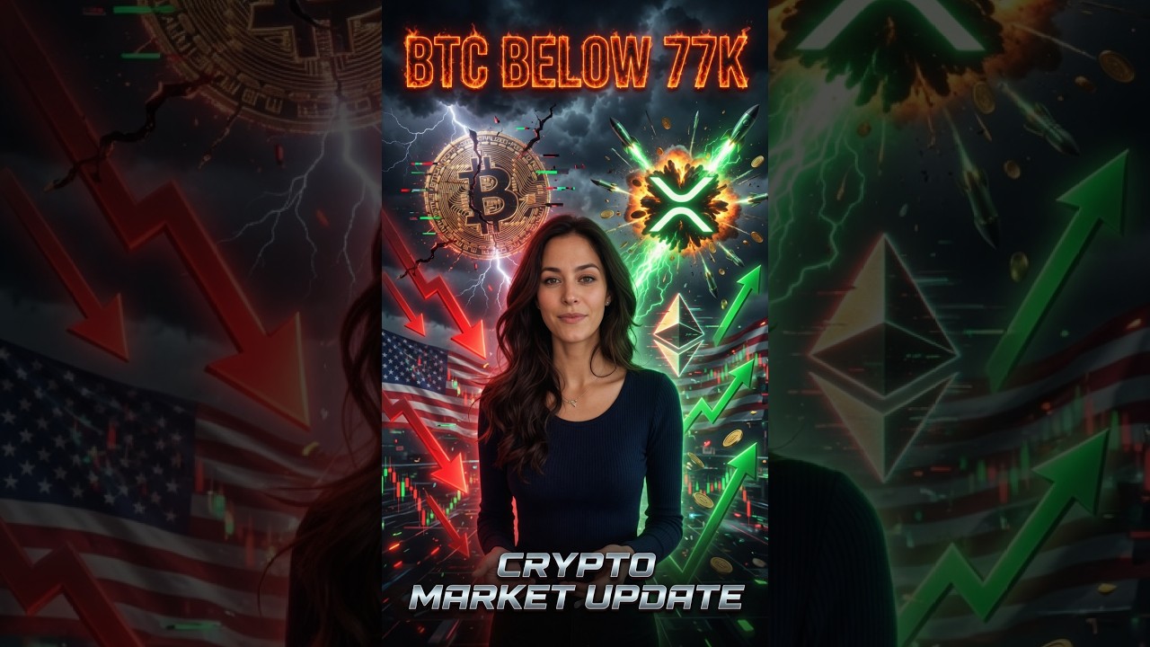 Bitcoin Slips Below 77K As XRP ETF Hype Builds