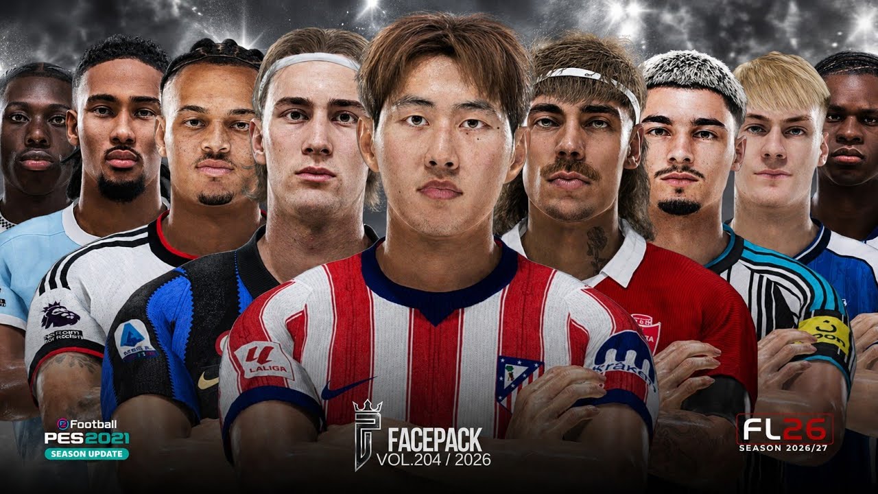 Facepack Update Pes 2021 & FL26 Vol.204 (SIDER) PC