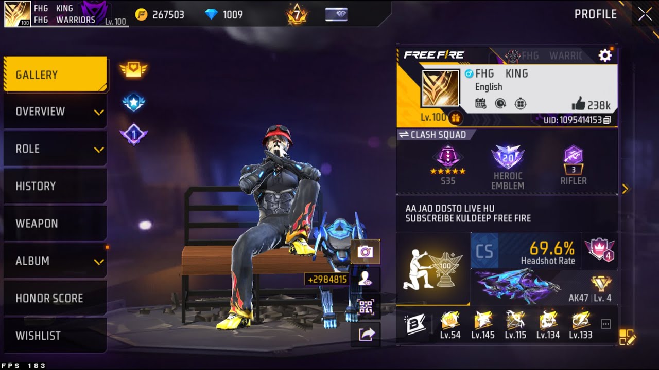 🔴FREE FIRE LIVE LONEWOLF 1V1 GUILD TEST! !!#freefire #shortsfeed #freefiremax #freefireindia