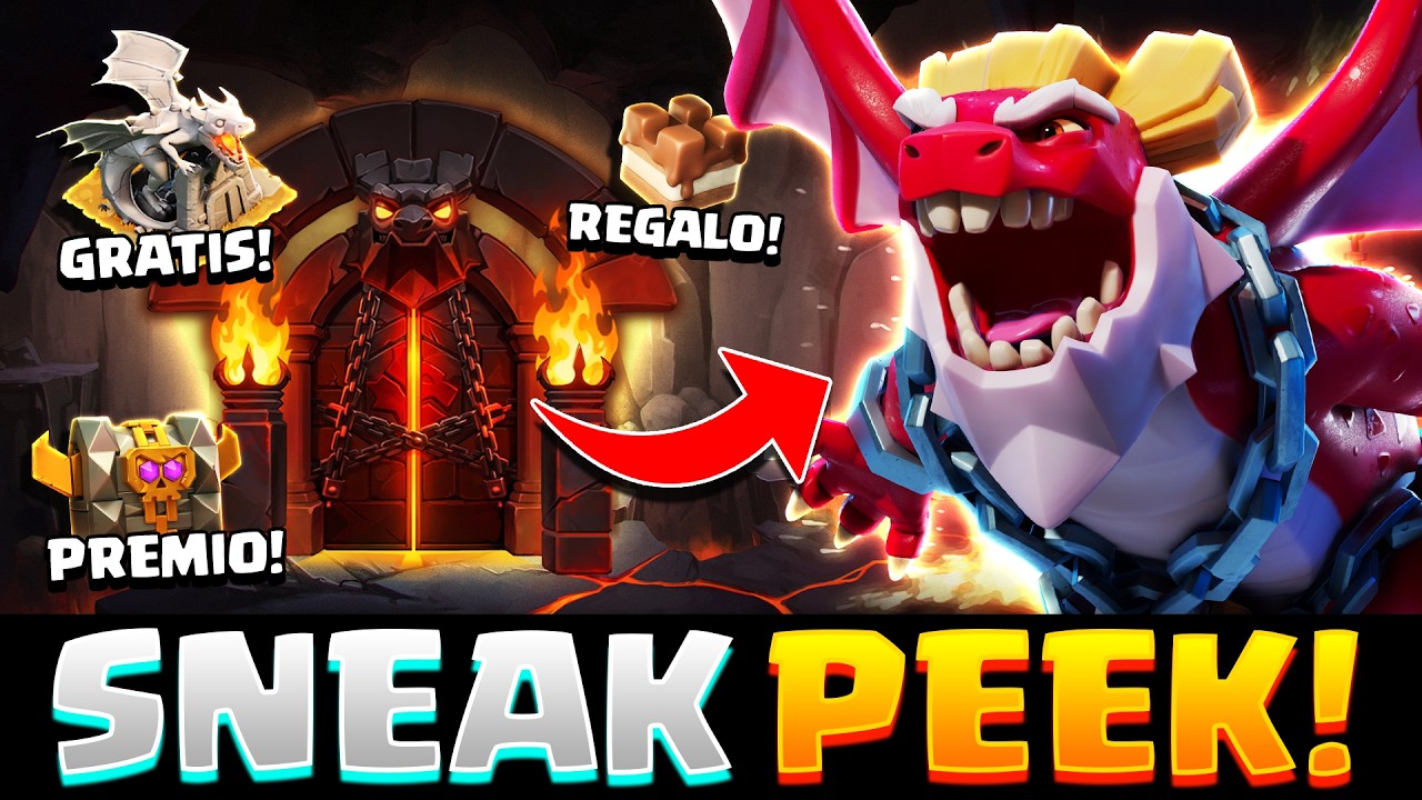 🚨¡¡ASÍ se DESBLOQUEA el nuevo HEROE DRAGÓN!! 🐉 Nuevo EVENTO de MAZMORRAS y PREMIOS! - Clash of Clans
