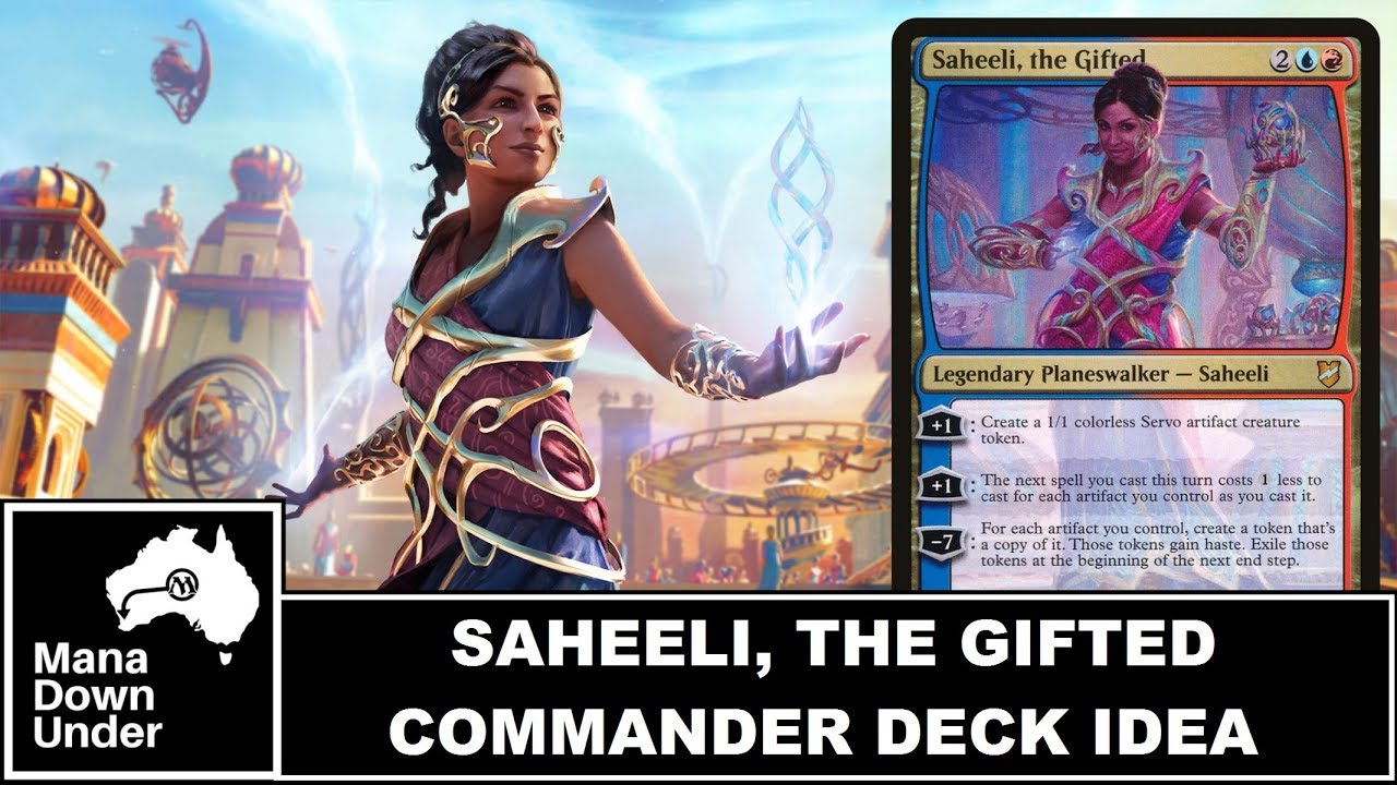MTG Commander Deck Idea - Saheeli, the Gifted  (Free Spells? - Commander 2018)