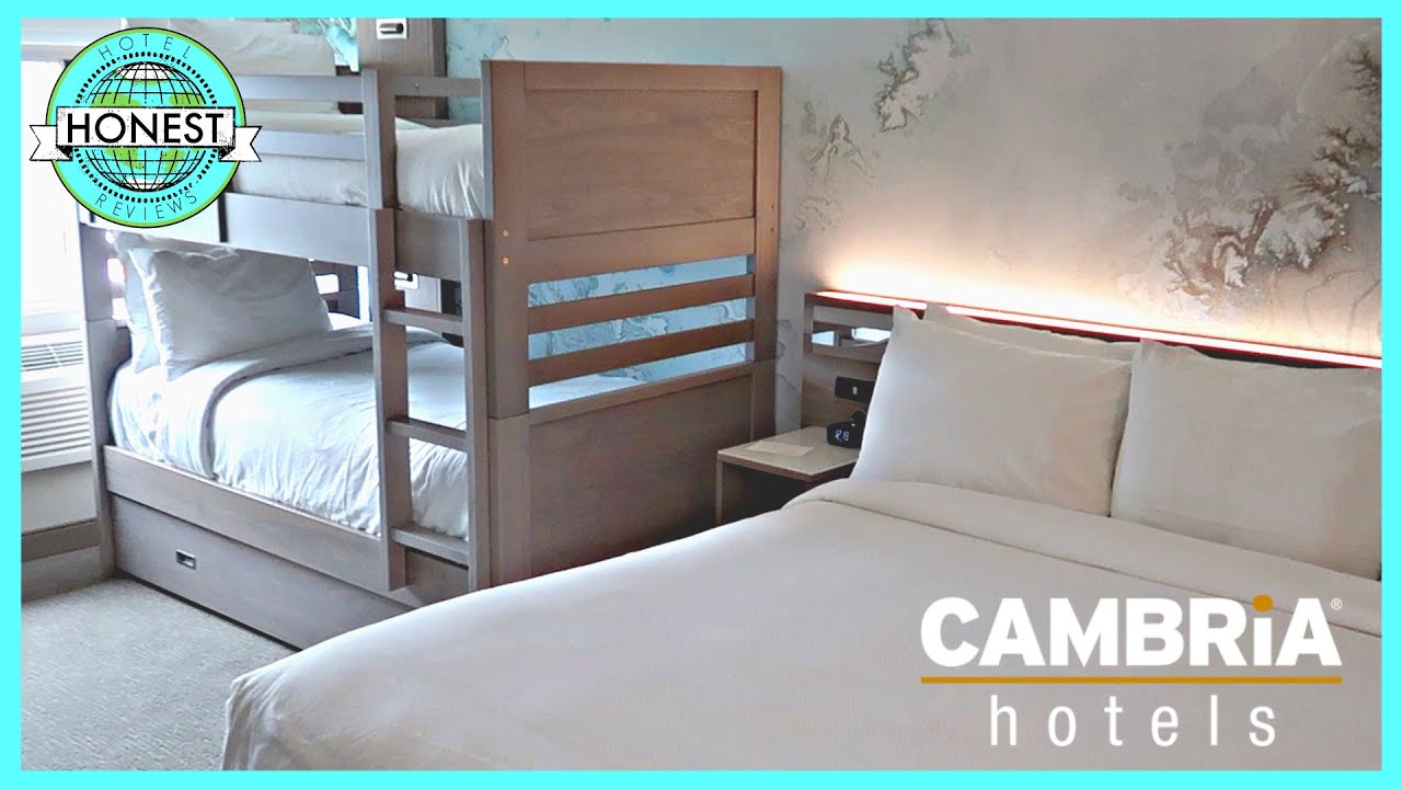 Cambria Hotel Anaheim - 1 Bedroom King Room Tour (Sleeps up to 7!)