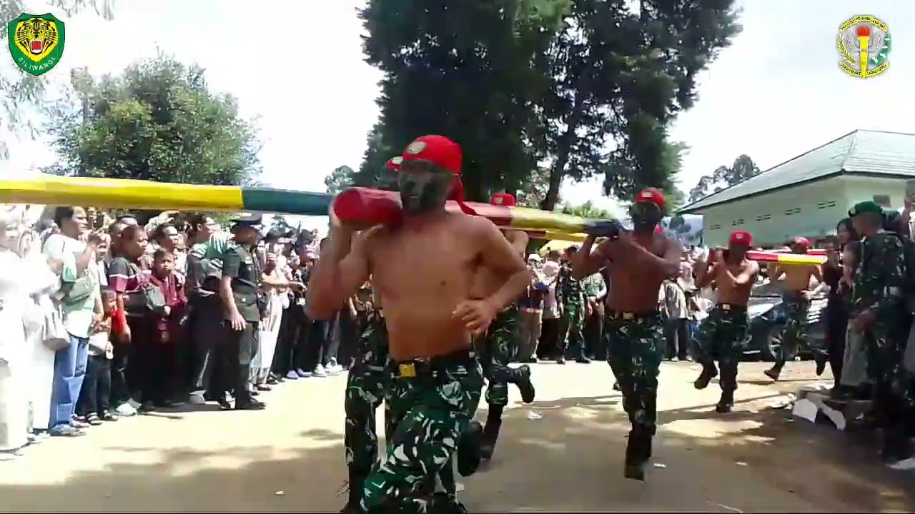 Upacara penutupan pendidikan Pertama 1128 siswa Tamtama infanteri TNI AD Gelombang lll ta 2025
