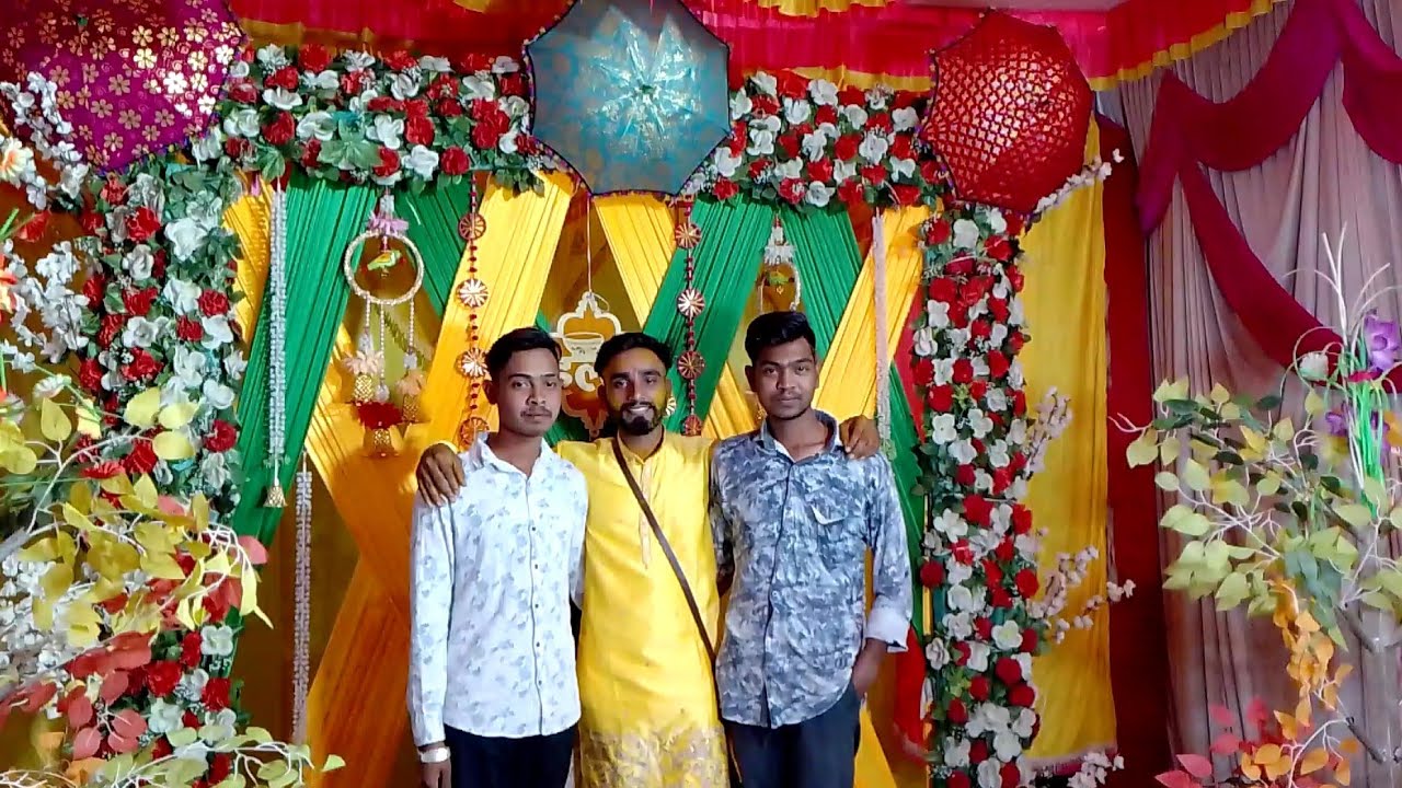 Parth Nu Marriage Haldi Program | Chirag CN Vlogs 