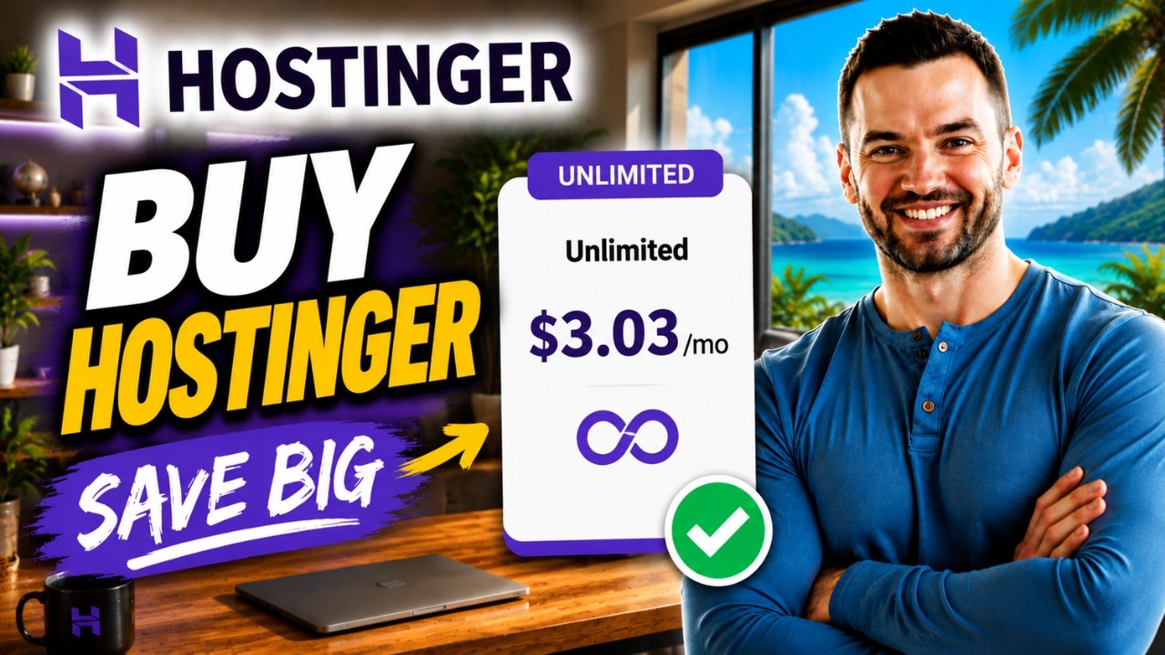 Как купить хостинг на Hostinger (обучающее руководство 2026)