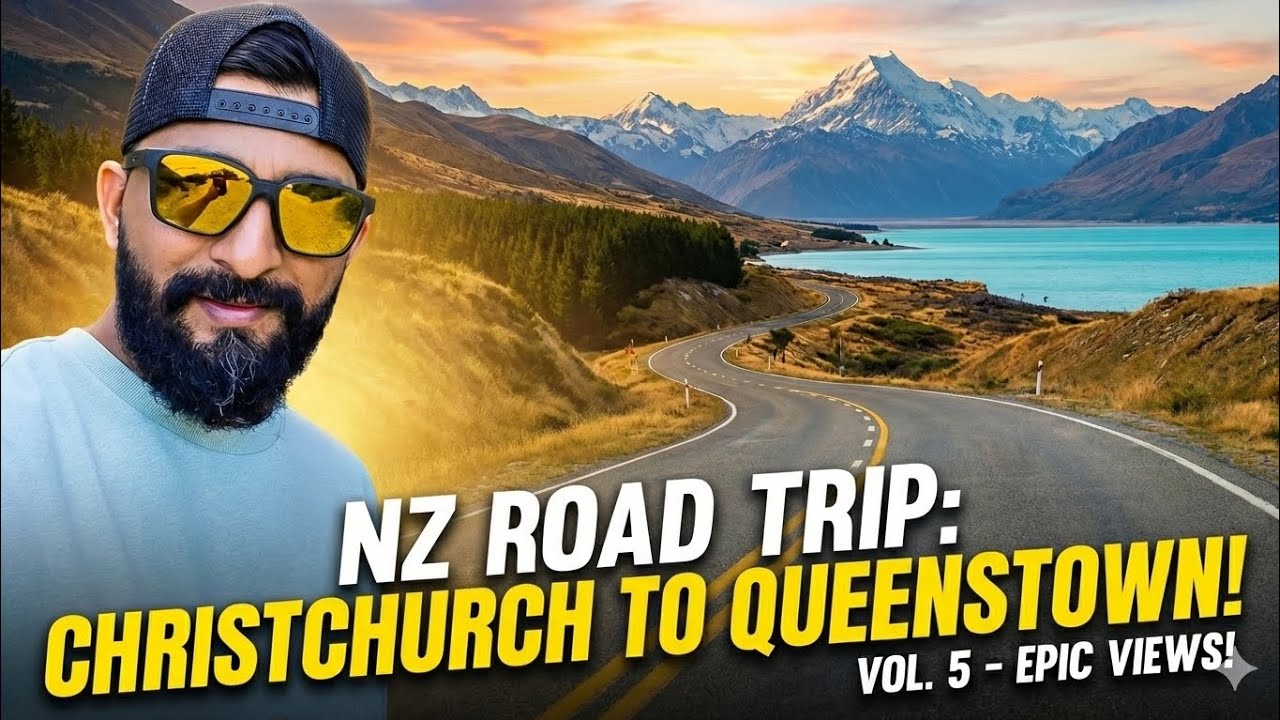 NZ Diaries Vol. 5: The Ultimate Roadtrip from Christchurch to Queenstown! (Via Lake Tekapo & Pukaki)