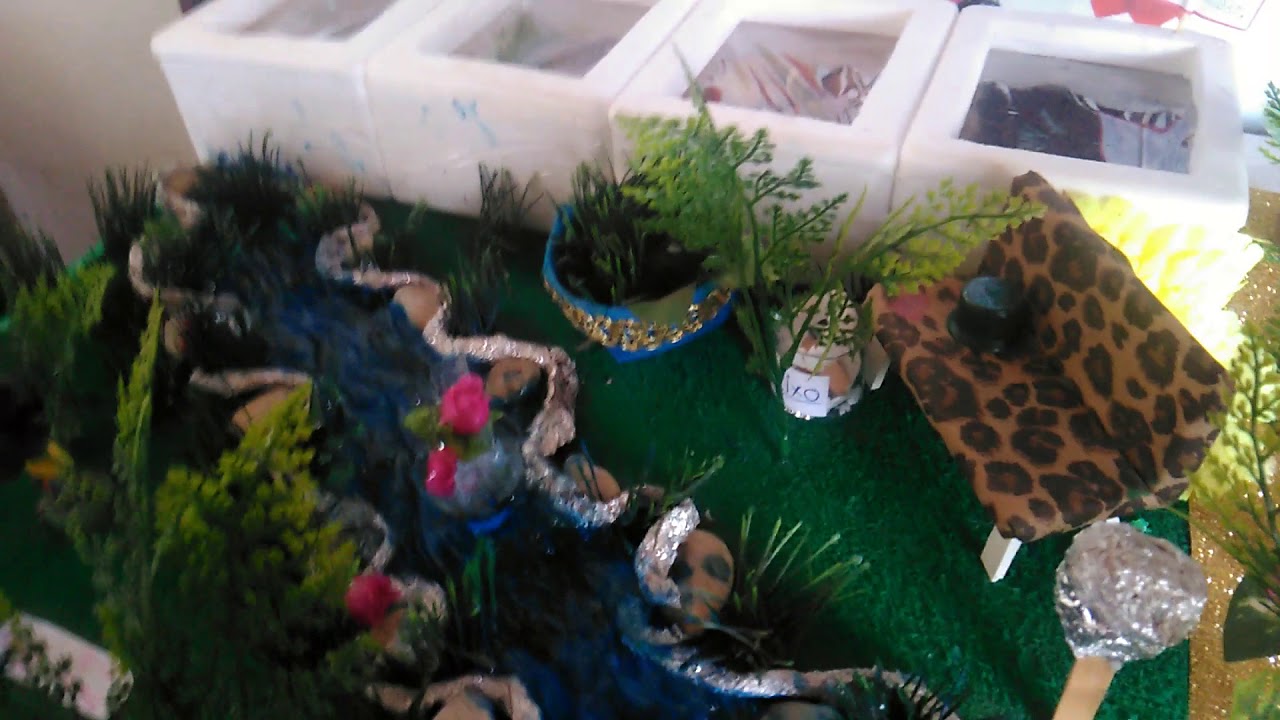Maquete tipos de solo.