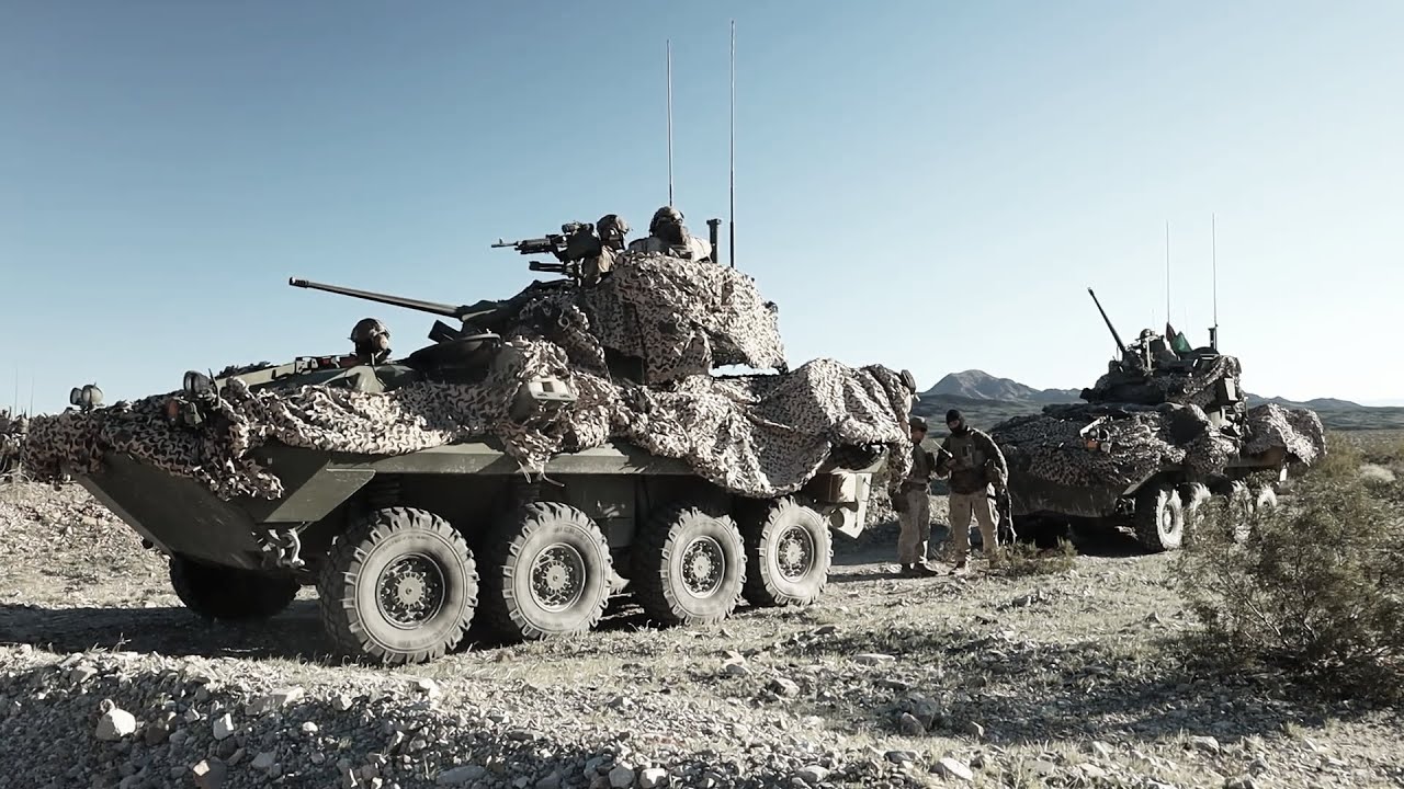 Platoon Attacks with Marines of 1st Light Armored Reconnaissance Battalion