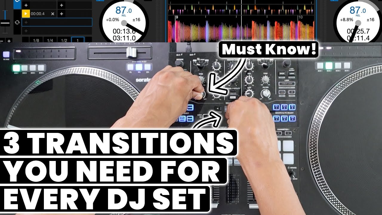 3 DJ Transitions to IMPRESS Any Crowd | Step-by-Step Breakdown