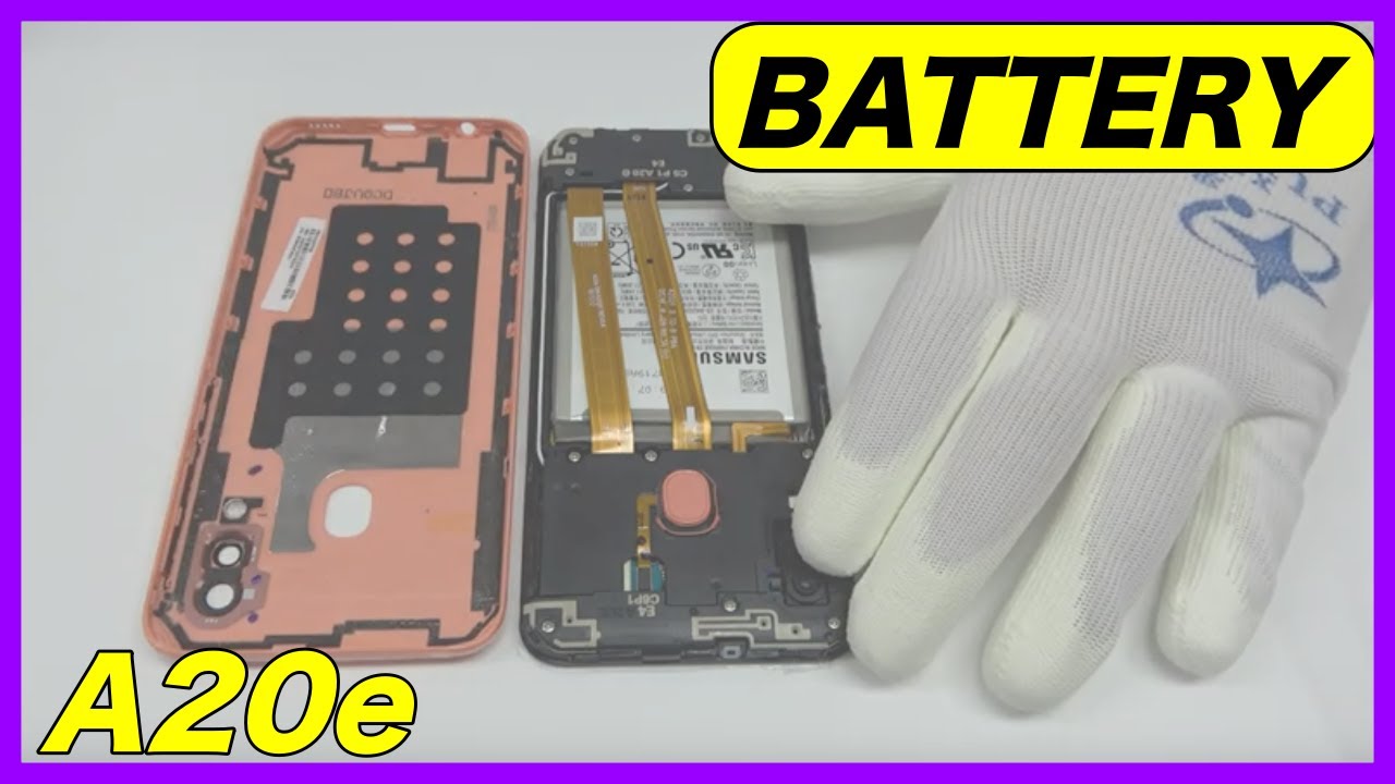 Samsung A20e Battery Replacement