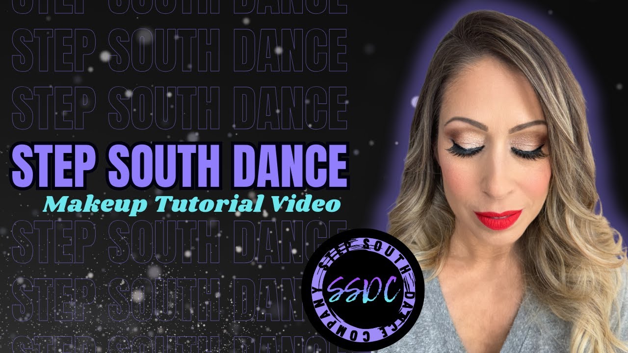 Step South Dance Makeup Tutorial | Natural Smokey Eye & Red Lip