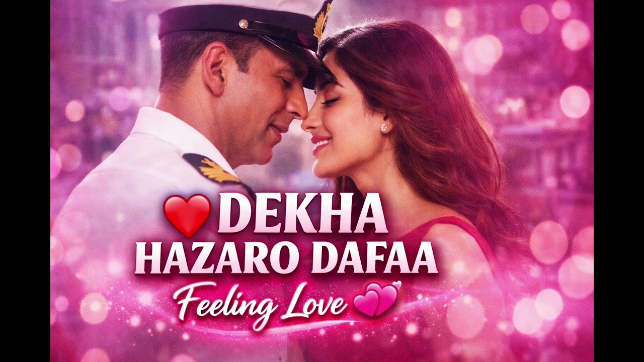 Dekha Hazaro Dafaa ❤️ Slowed Reverb | Arijit Singh | Rustom | Romantic Song 4K Status