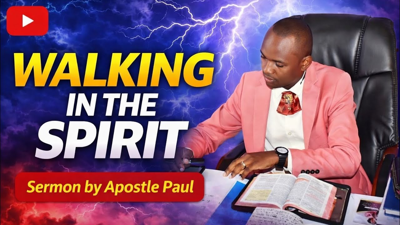SERMON: WALKING IN THE SPIRIT...... BY; APOSTLE PAUL 