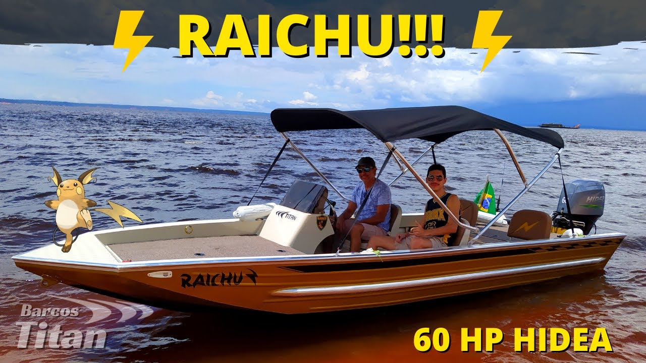 RAICHU⚡ !!!! TEST DRIVE (BASS BOAT)