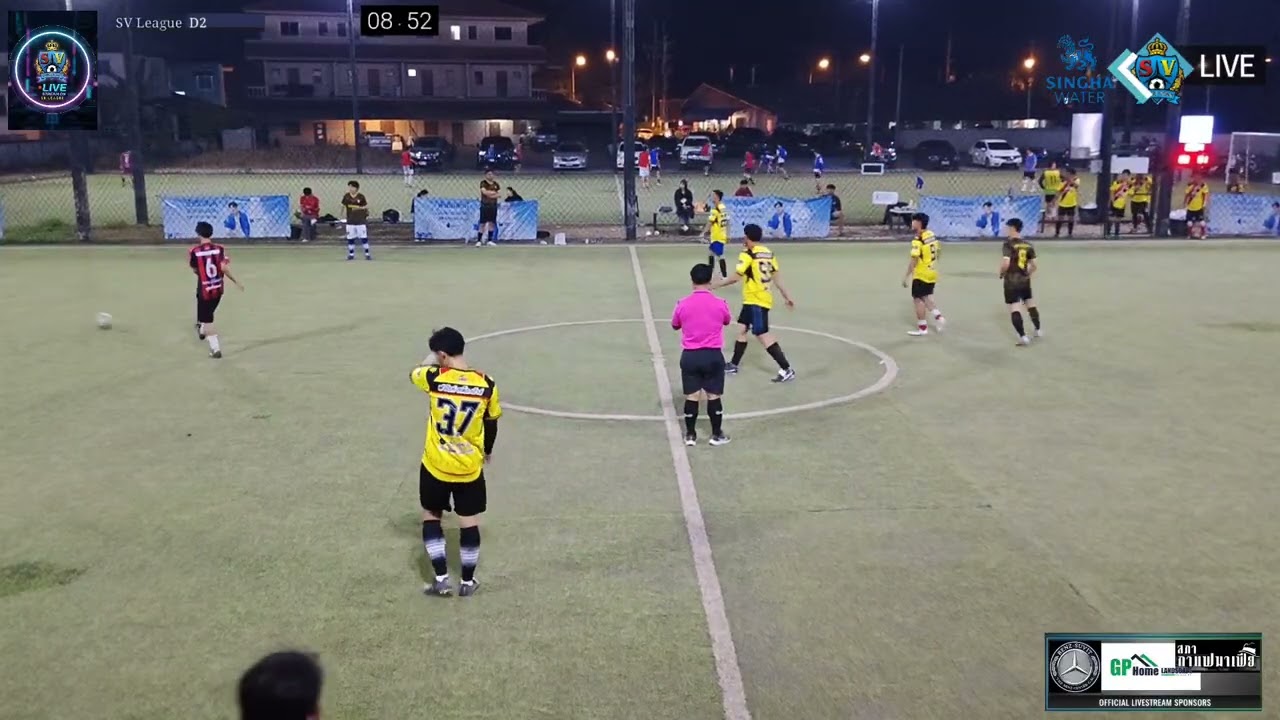 SV League Division 2 ระหว่าง น้องกันเนอร์ Xบุญทรัพย์ดอนศิลาผางาม VSฟาโรห์ สเต็ก เฮาส์