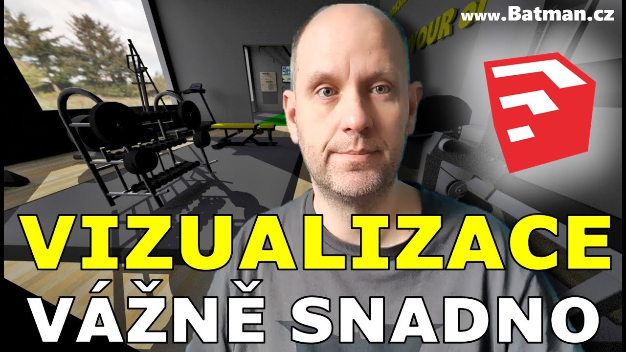 SketchUp - vizualizace, renderování a modelování vážně snadno