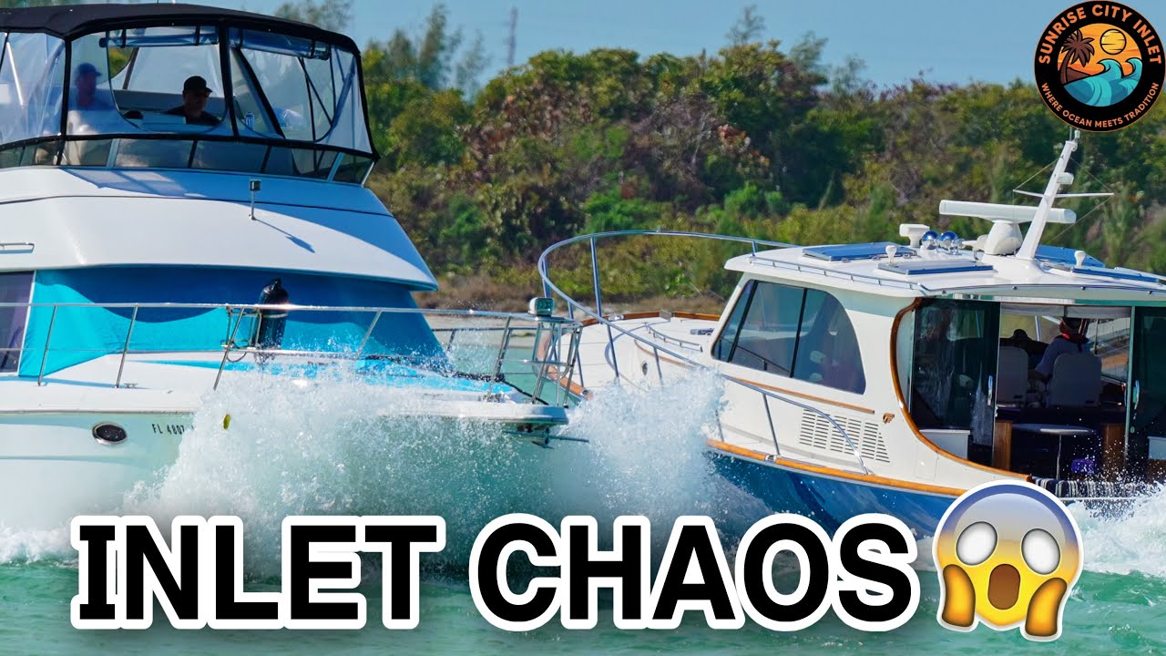 Close Calls & Big Wakes at the Fort Pierce Inlet