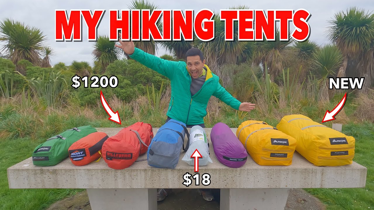 My Entire Hiking Tent Collection