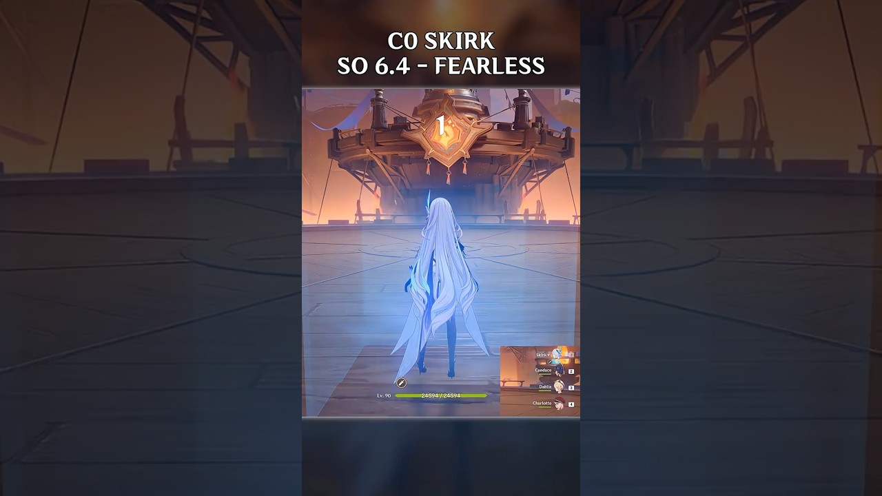 C0 Skirk Freeze - Candace Dahlia Charlotte | Stygian Onslaught 6.4 Fearless - Genshin Impact
