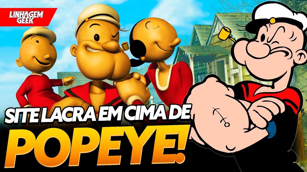 POPEYE É MACHISTA, DIZ SITE!