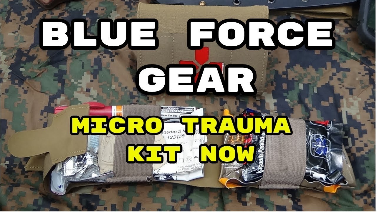 BLUE FORCE GEAR MICRO TRAUMA KIT NOW !