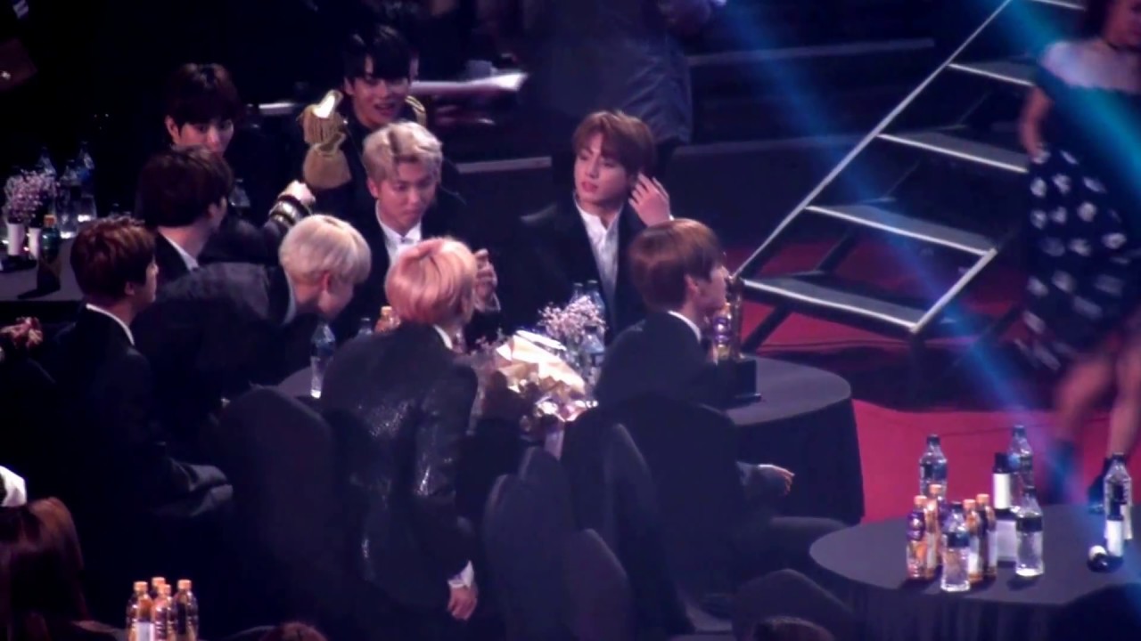 170119 서울가요대상 방탄소년단 BTS 뮤직비디오상 댄스퍼포먼스상 수상 fancam