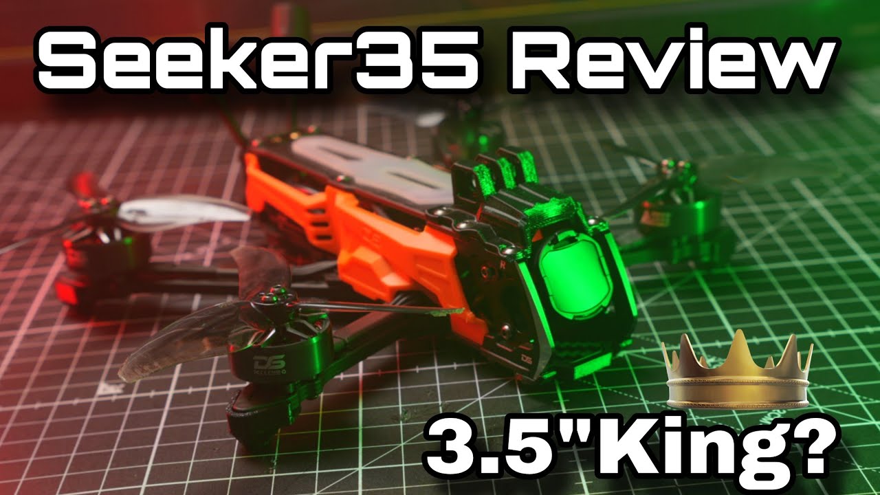 Обзор DeepSpace Seeker35 — лучший 3,5-дюймовый FPV-дрон 2025 года? (Полная настройка + лётные исп...