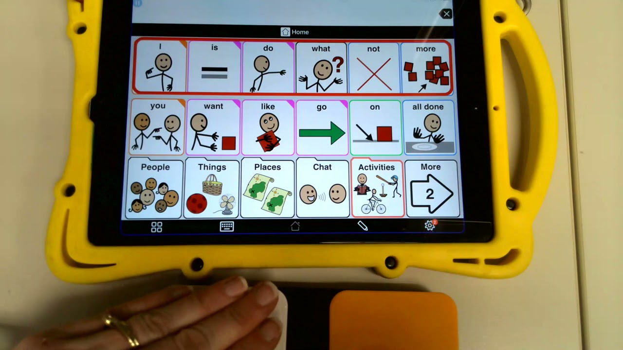 Proloquo2Go Automatic Step Scanning