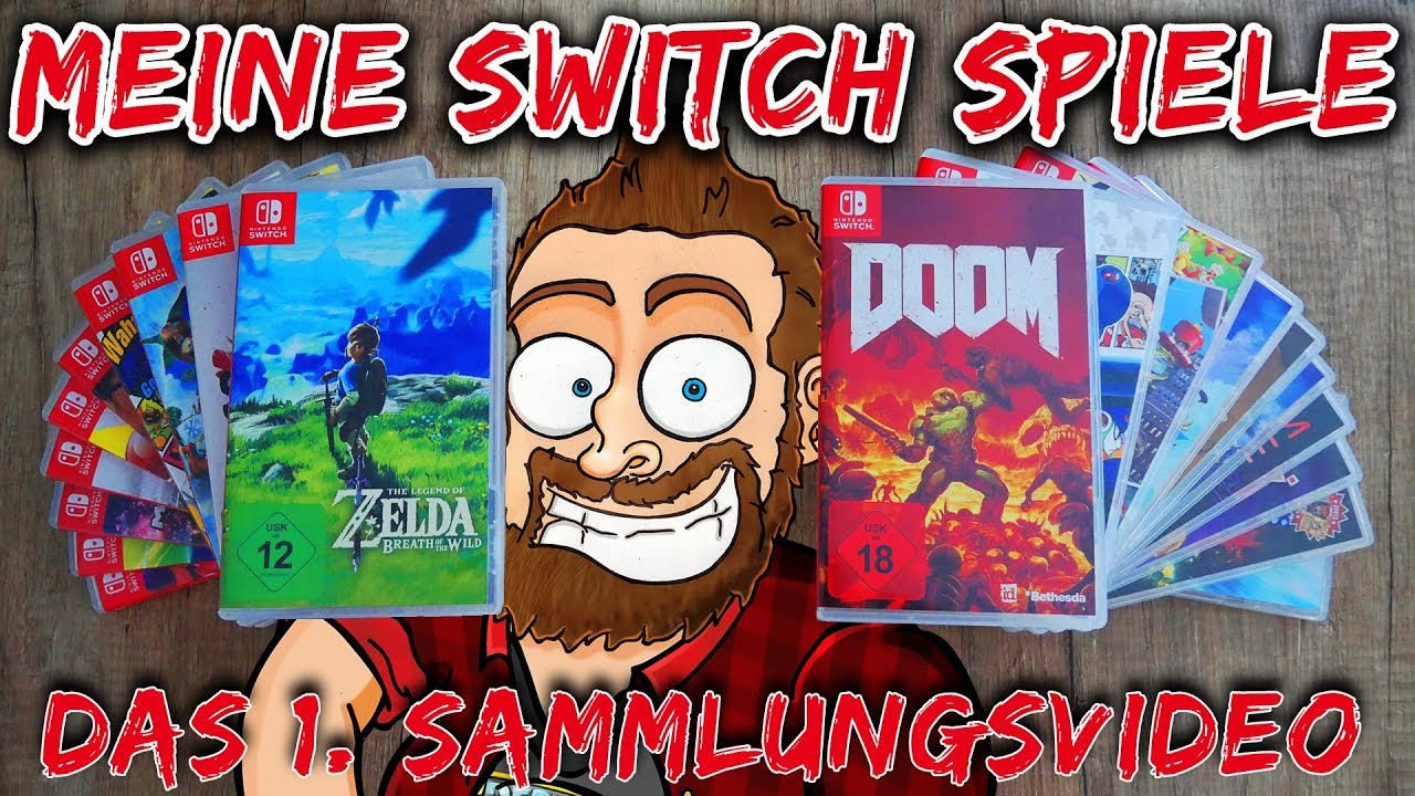 Meine NINTENDO SWITCH SPIELESAMMLUNG - Stand Juli 2018 | schroffe sammlung