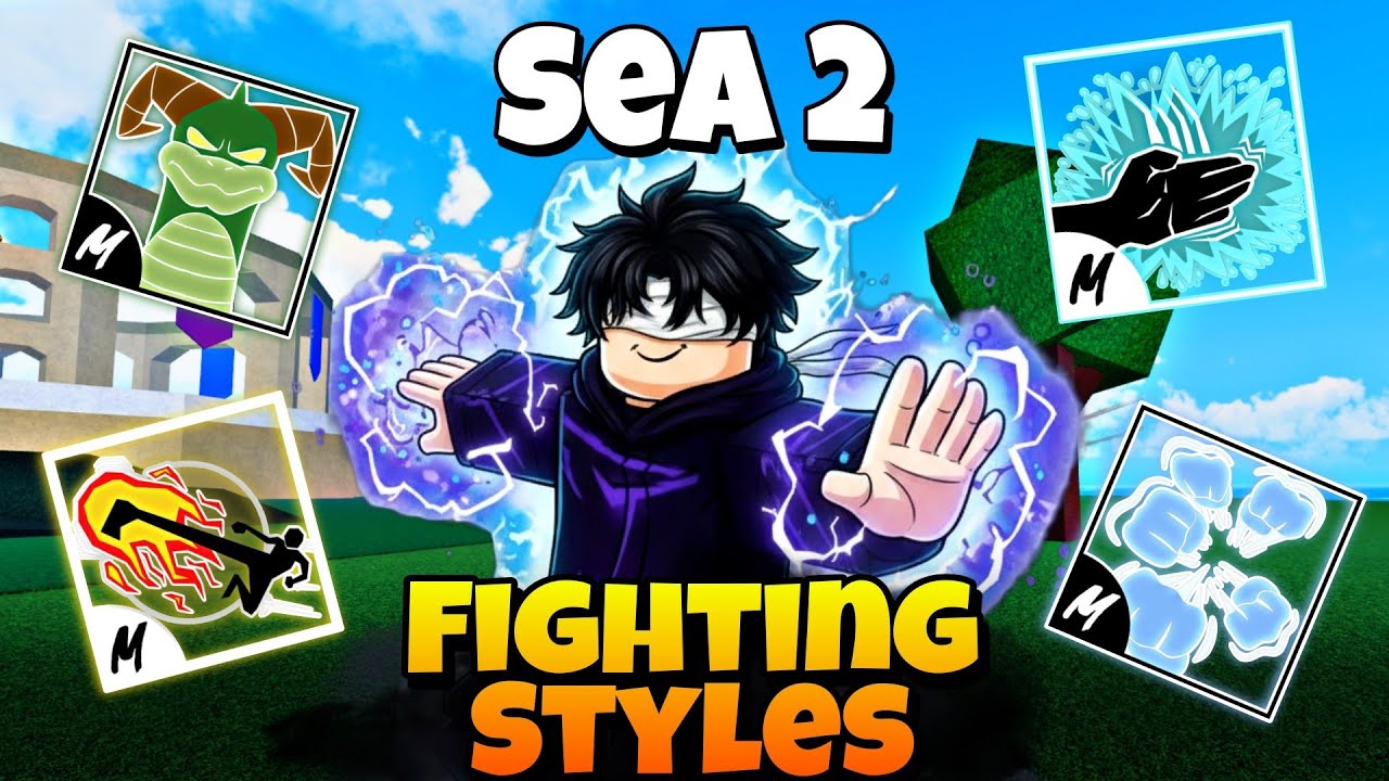 How to Get EVERY Second Sea Fighting Style in Blox Fruits! Full Showcase + Requirements