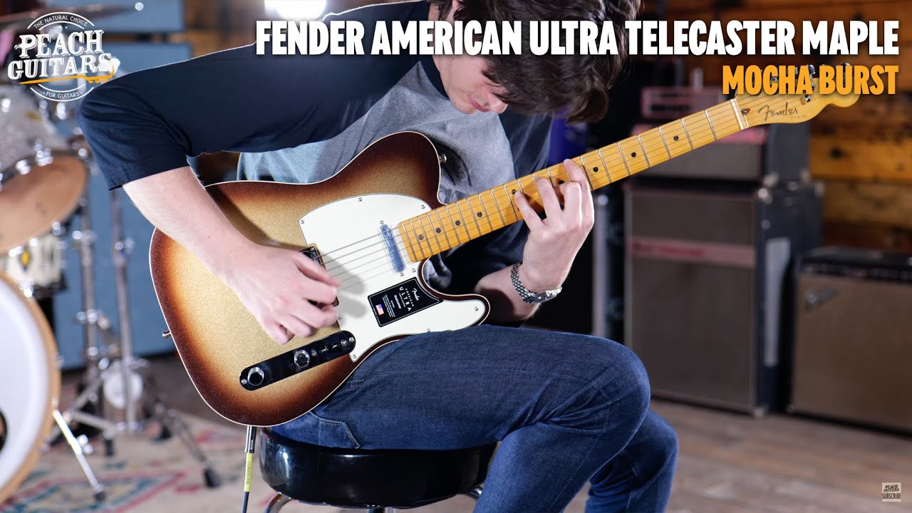 No Talking...Just Tones | Fender American Ultra Telecaster | Maple - Mocha Burst