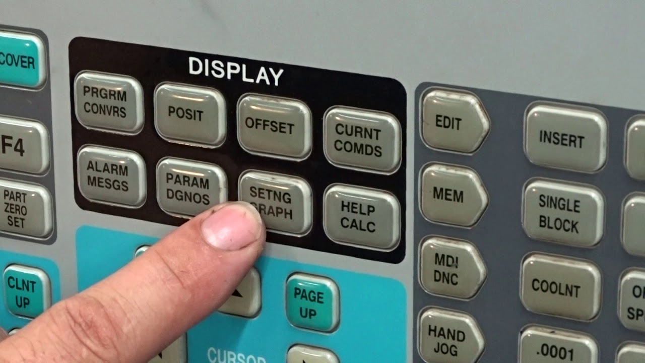 Simulation d'un programme MOCN Haas